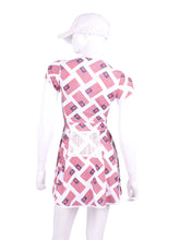 Load image into Gallery viewer, The Adeline Dress offers a playful, fun, and very flirty look. Offers a sweetheart neckline, empire waist and flowing A-line skirt. It is perfect for tennis, running and golf (with our Leg Lengthening Leggings), and of course, a trip to your after-court party with your friends. It was designed for confident women like you!