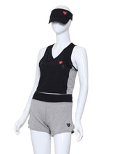 Load image into Gallery viewer, Mini Top Black & Grey