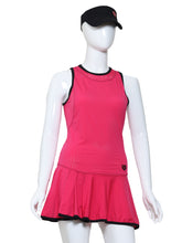 Load image into Gallery viewer, Andrea Dress Short Holey Pink