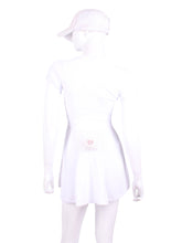 Load image into Gallery viewer, The Adeline Dress offers a playful, fun, and very flirty look. Offers a sweetheart neckline, empire waist and flowing A-line skirt. It is perfect for tennis, running and golf (with our Leg Lengthening Leggings), and of course, a trip to your after-court party with your friends. It was designed for confident women like you!