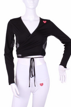 Load image into Gallery viewer, Ballet Wrap Top - I LOVE MY DOUBLES PARTNER!!!