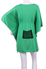 Load image into Gallery viewer, Green Cleo Sneakers to Flip Flops Tennis Dress - I LOVE MY DOUBLES PARTNER!!!