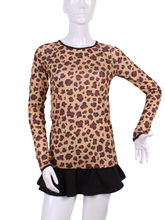 Load image into Gallery viewer, Print Open Back Long Sleeve Crew - I LOVE MY DOUBLES PARTNER!!!