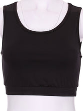 Load image into Gallery viewer, Solid Black Love "O" Bra