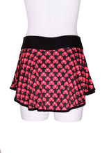 Load image into Gallery viewer, Mini Heart LOVE “O” Skirt on Black - I LOVE MY DOUBLES PARTNER!!!