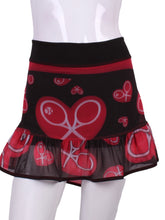 Load image into Gallery viewer, Mondrian Mesh Ruffle - I LOVE MY DOUBLES PARTNER!!!