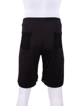 Load image into Gallery viewer, This is our limited edition Short Men’s Shorts Black. This piece has a silky and soft fabric. We make these in very small quantities - by design. Unique. Luxurious. Comfortable. Cool. Fun.