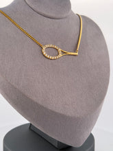 Load image into Gallery viewer, Diamonds Galore 1&#39;&#39; Tennis Racket Necklace
