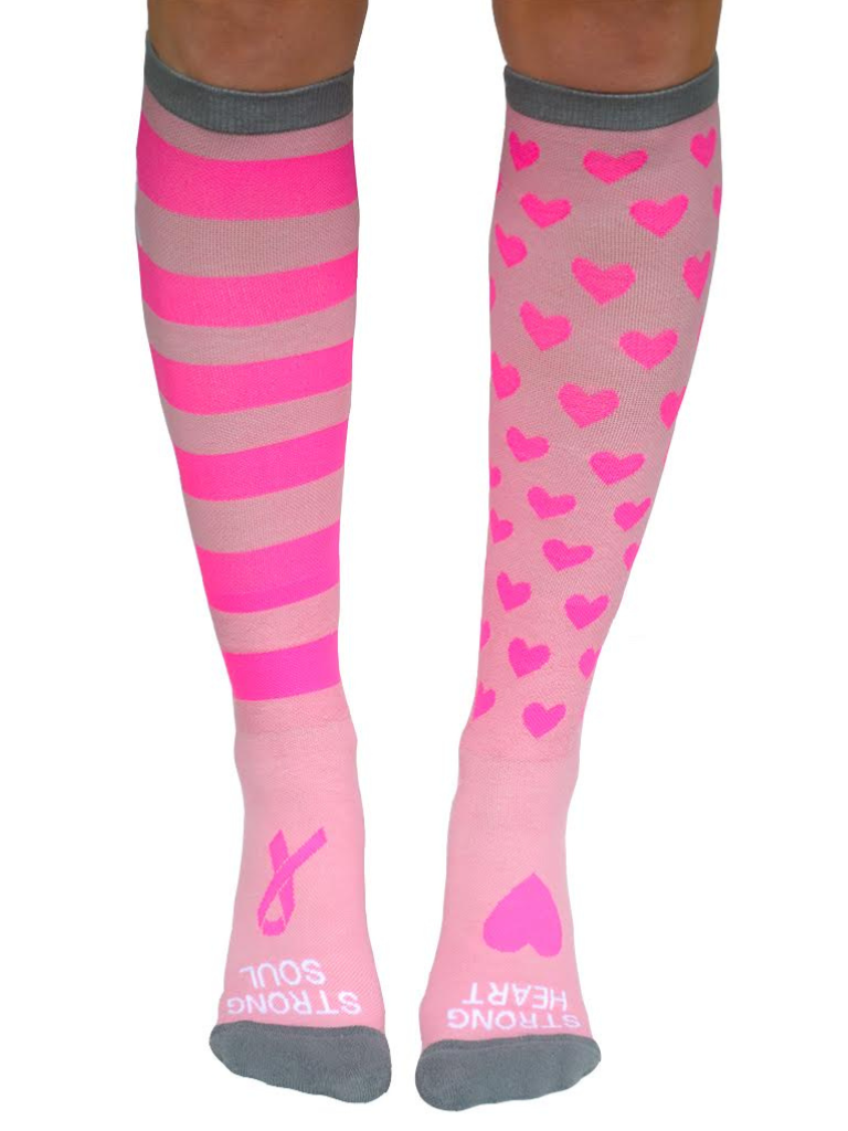 So Long Breast Cancer Compression socks M/L