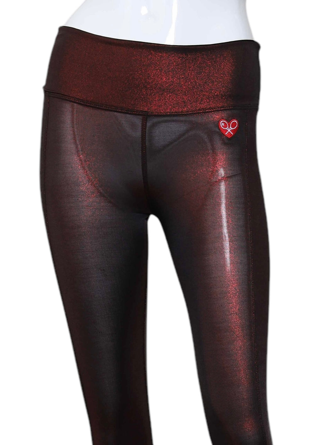 Leg Lengthening Pants Shimmer Red