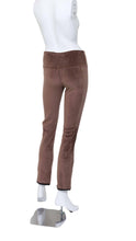 Load image into Gallery viewer, Leg Lengthening Pants Taupe Velvet
