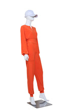 Load image into Gallery viewer, Long Sleeve Onesie Orange
