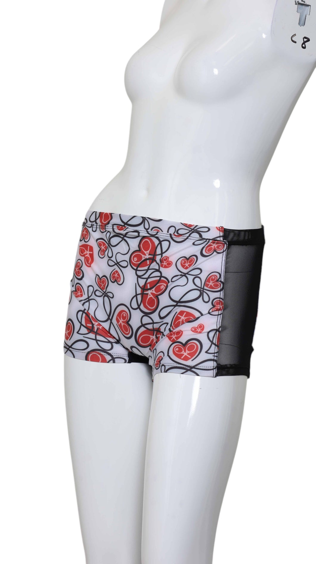 Ribbon & Hearts LOVE Shorties