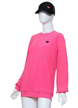 Load image into Gallery viewer, Long Sleeve Warm Up Top - Pink
