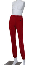 Load image into Gallery viewer, Solid Red Baggy Warm Up Pants
