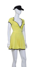 Load image into Gallery viewer, The Adeline Court To Cocktail Dress Tennis Ball Yellow
