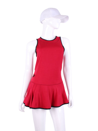 The Andrea Dress Red Short - I LOVE MY DOUBLES PARTNER!!!