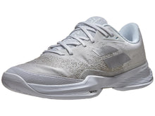 Load image into Gallery viewer, Babolat Jet Mach 3 All Court Women&#39;s Tennis Shoe - I LOVE MY DOUBLES PARTNER!!!
