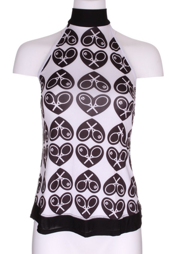 Black Diamond Halter Top - I LOVE MY DOUBLES PARTNER!!!