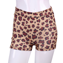 Load image into Gallery viewer, Leopard LOVE Shorties - I LOVE MY DOUBLES PARTNER!!!
