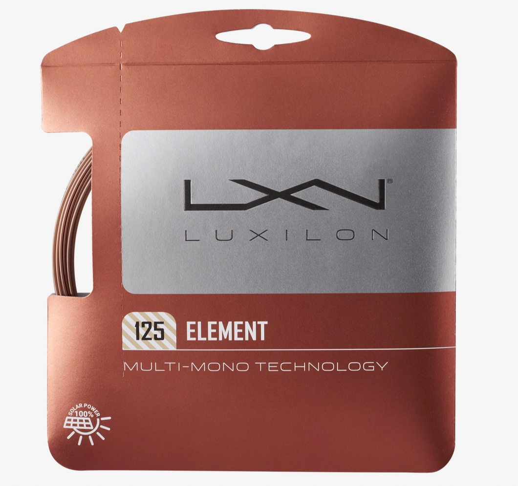 Luxilon Element 125 Tennis String - I LOVE MY DOUBLES PARTNER!!!