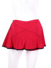 Load image into Gallery viewer, Triangle Red Skirt with Black Trim
