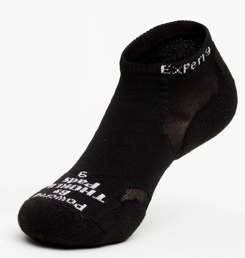 Rack up the miles with comfort underfoot when you wear the Thorlos Experia TECHFIT Light Cushion Low Cut Socks.
