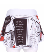 Load image into Gallery viewer, Cartoon Love &quot;O&quot; Skirt - I LOVE MY DOUBLES PARTNER!!!
