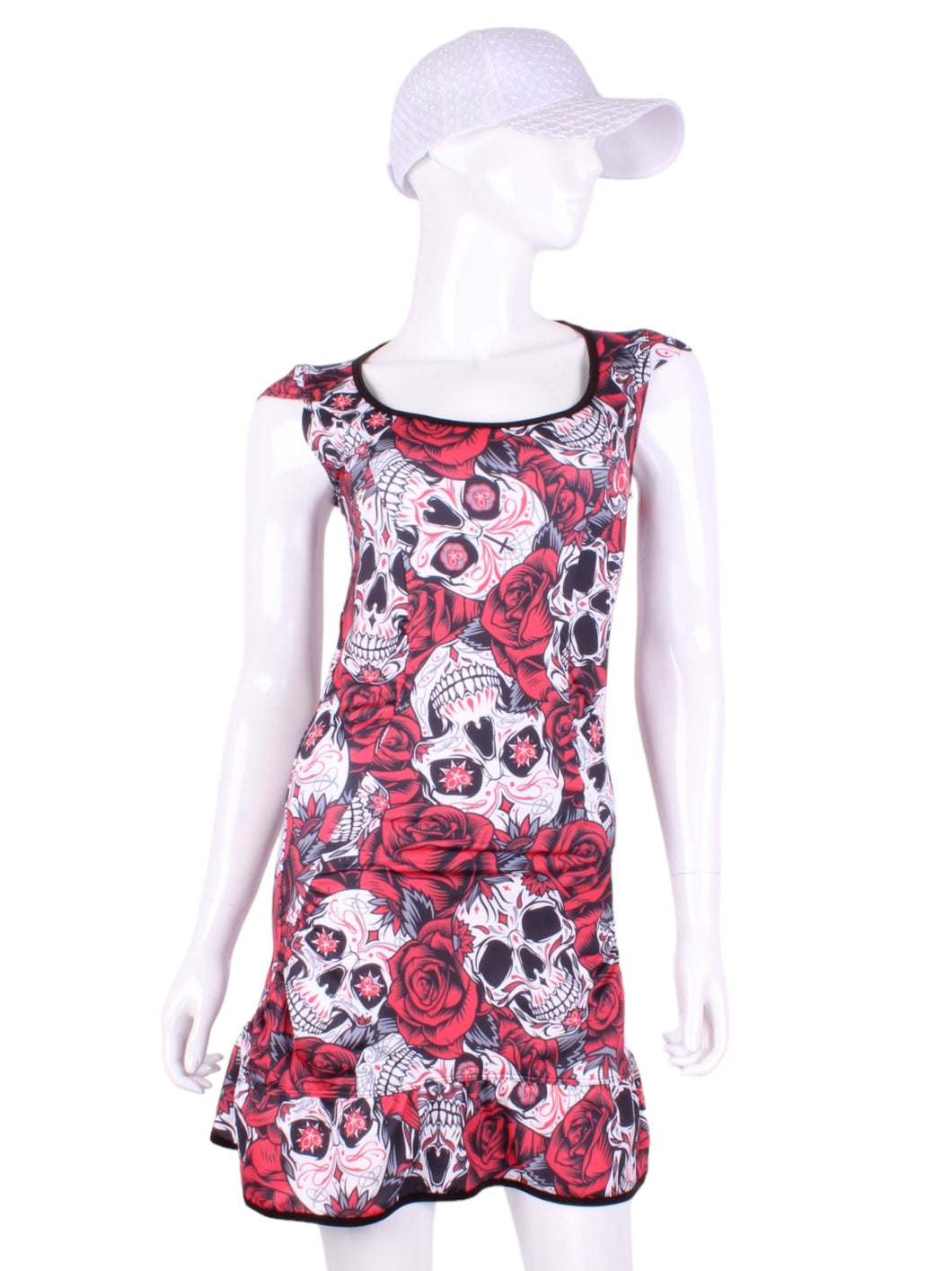 Limited Skull + Roses Monroe Tennis Dress